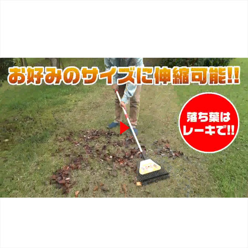 일본 다이신 신축형 더블 낙엽 갈퀴 DS-701713 사용 동영상